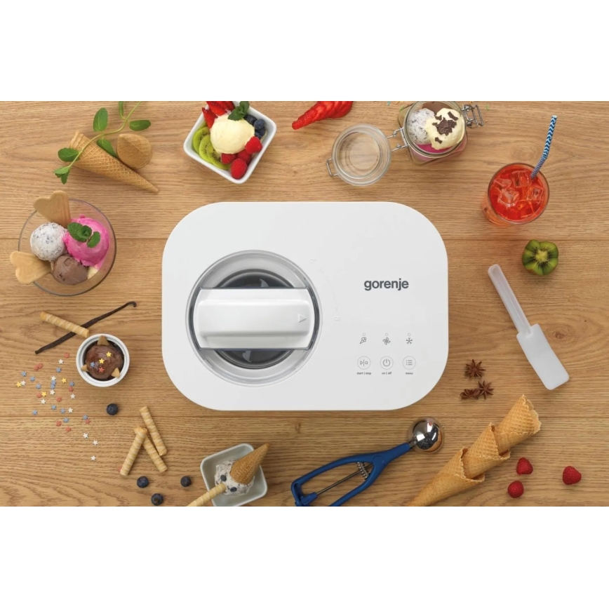 GORENJE ICM10W - Jäätisemasin 100W/230V valge