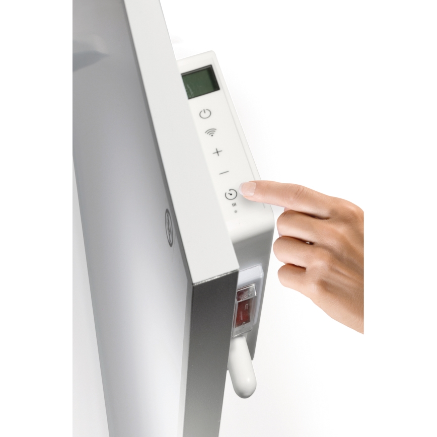 GORENJE IR540W - nutikas 540 W elektriline infrapaneel taimeriga, Wi‑Fi-toega, must