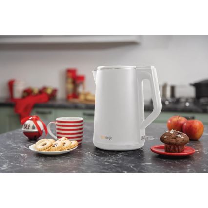 GORENJE K15DWW - Elektriline veekeetja 1,5 l 2200W/230V valge