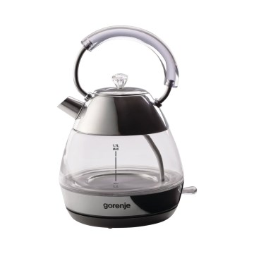 GORENJE K17GPD - Kiirveekeetja 1,7 l 2200W/230V klaas/roostevaba teras