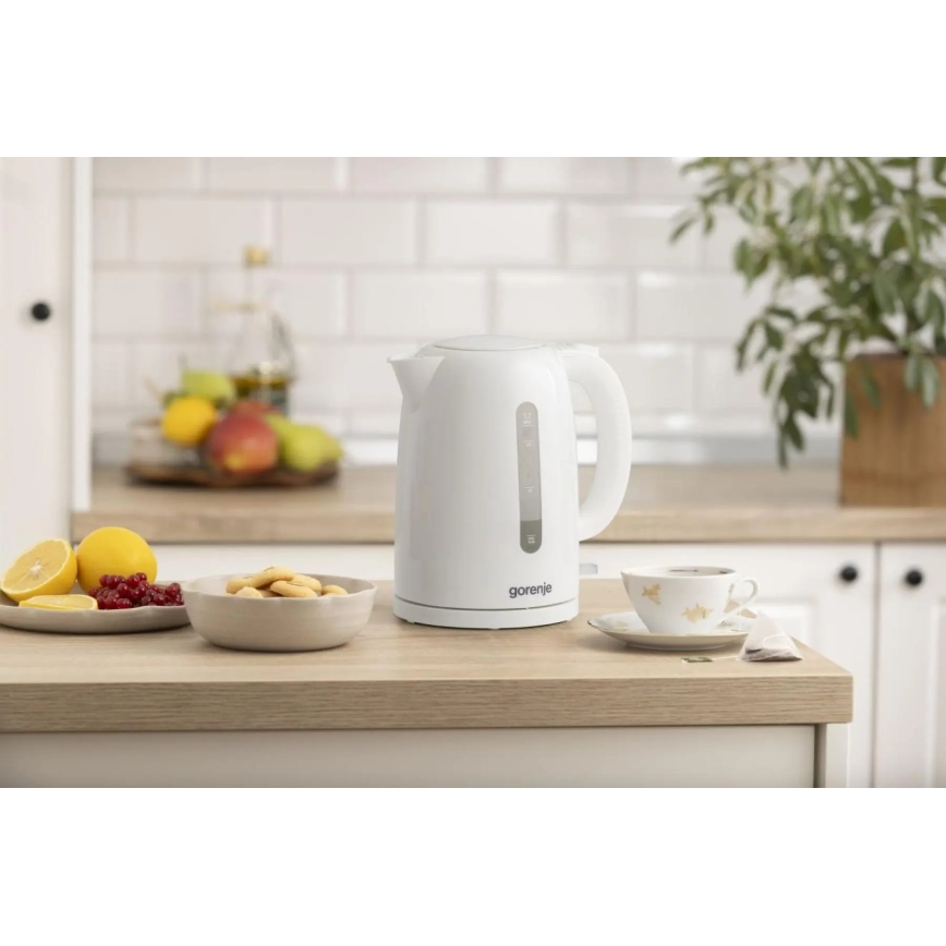GORENJE K17W - Veekeetja 1,7 l 2200 W/230 V valge