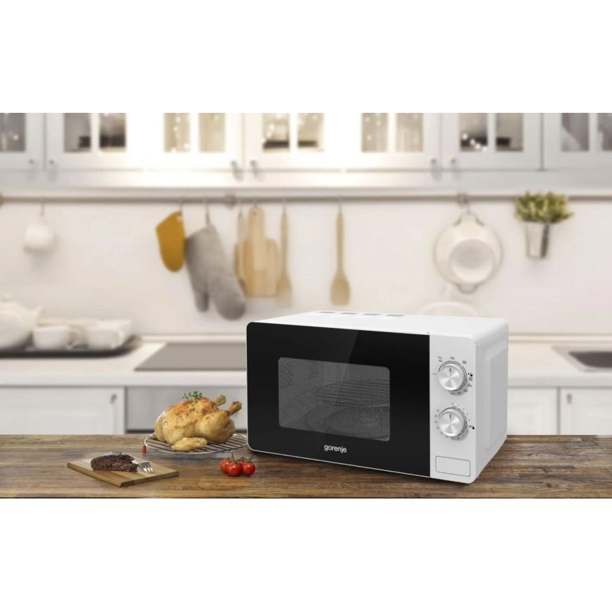 GORENJE MO20E2W - mikrolaineahi grilliga 800W/230V 20 l valge