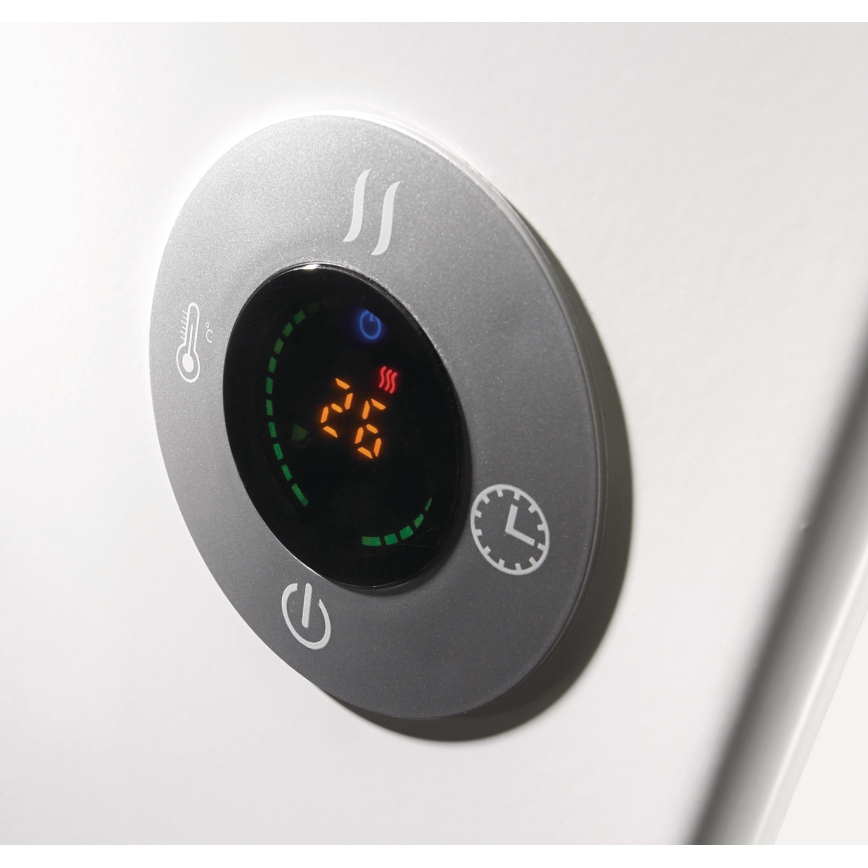 GORENJE OPTIHEAT 2000EWP - Nutikas elektriline konvektor/otsekütteseade 2000 W, IP44, Wi‑Fi, valge