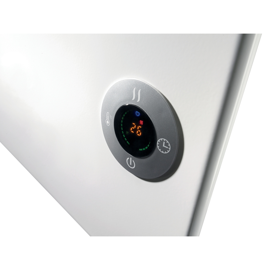 GORENJE OPTIHEAT 2000EWP - Nutikas elektriline konvektor/otsekütteseade 2000 W, IP44, Wi‑Fi, valge