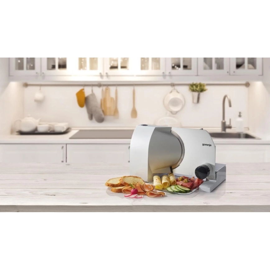 GORENJE R708A - elektriline viilutaja 100W/230V, roostevabast terasest
