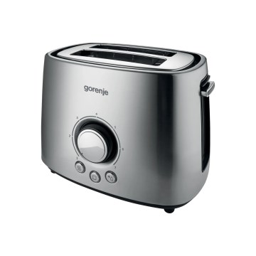 GORENJE T1000E - kaheavaga röster soojendusrestiga, 1000W/230V, roostevabast terasest