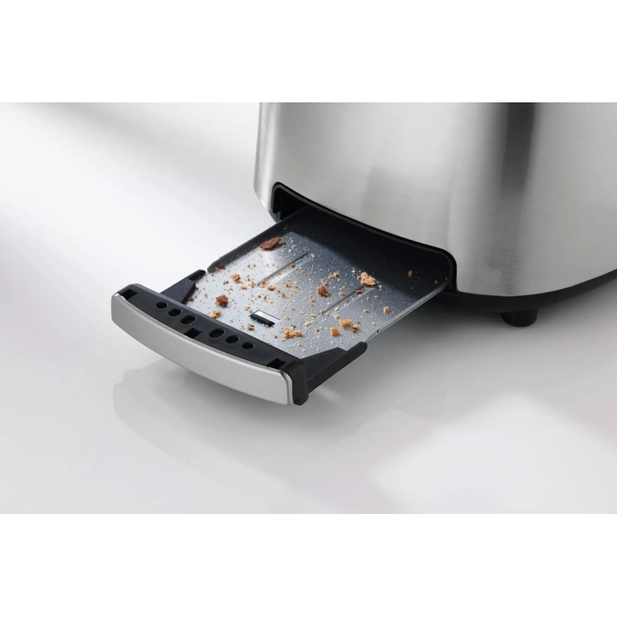 GORENJE T1000E - kaheavaga röster soojendusrestiga, 1000W/230V, roostevabast terasest