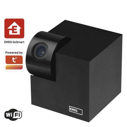 Nutikas sisemine pöörlev kaamera liikumisanduriga GoSmart 5V Wi-Fi Tuya must