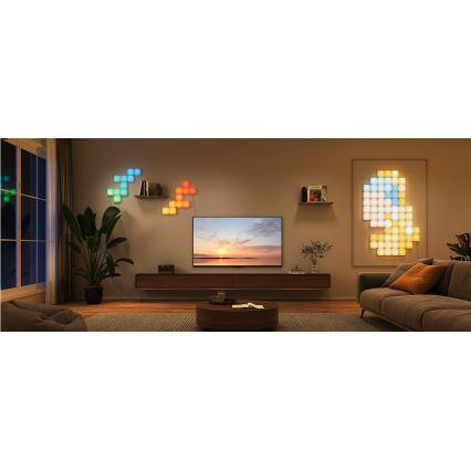 Govee - 10x Nutikas mini RGBIC panel Wi-Fi