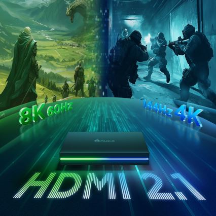 Govee - AI Sync Box 2 nutiteleri RGBICW-taustvalgustus 55-65 Wi-Fi