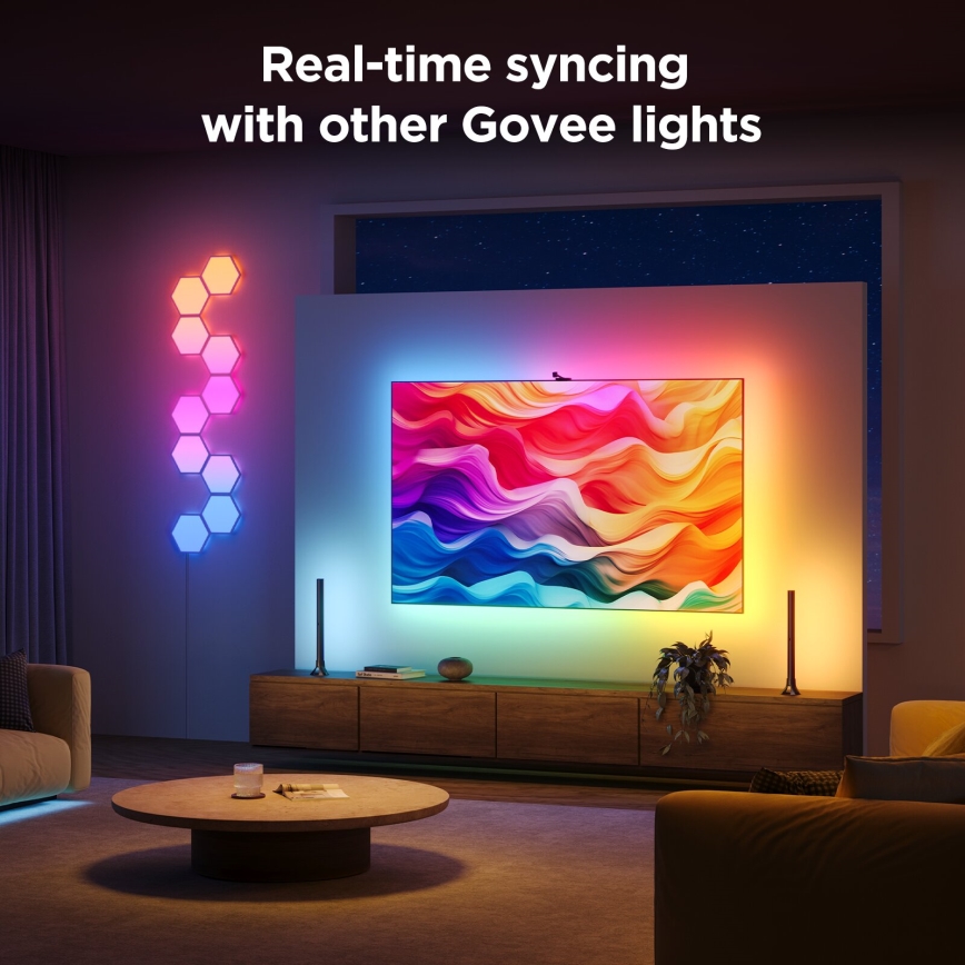 Govee - Backlight 3S Netflix TV 55-65" SMART LED taustvalgustus RGBICW Wi-Fi + kaugjuhtimispult