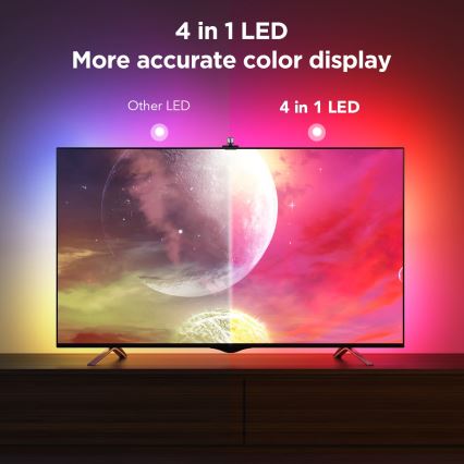 Govee - Backlight 3S Netflix TV 55-65" SMART LED taustvalgustus RGBICW Wi-Fi + kaugjuhtimispult