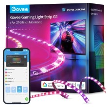 Govee - Dreamview G1 Smart LED RGBIC monitori valgustus 27-34" Wi-Fi