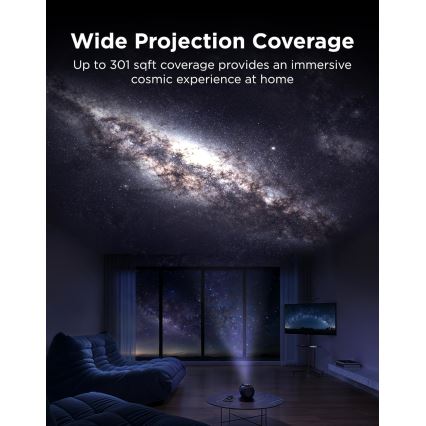 Govee - Galaxy Light Projector 2 Pro Matter Wi-Fi kõlariga