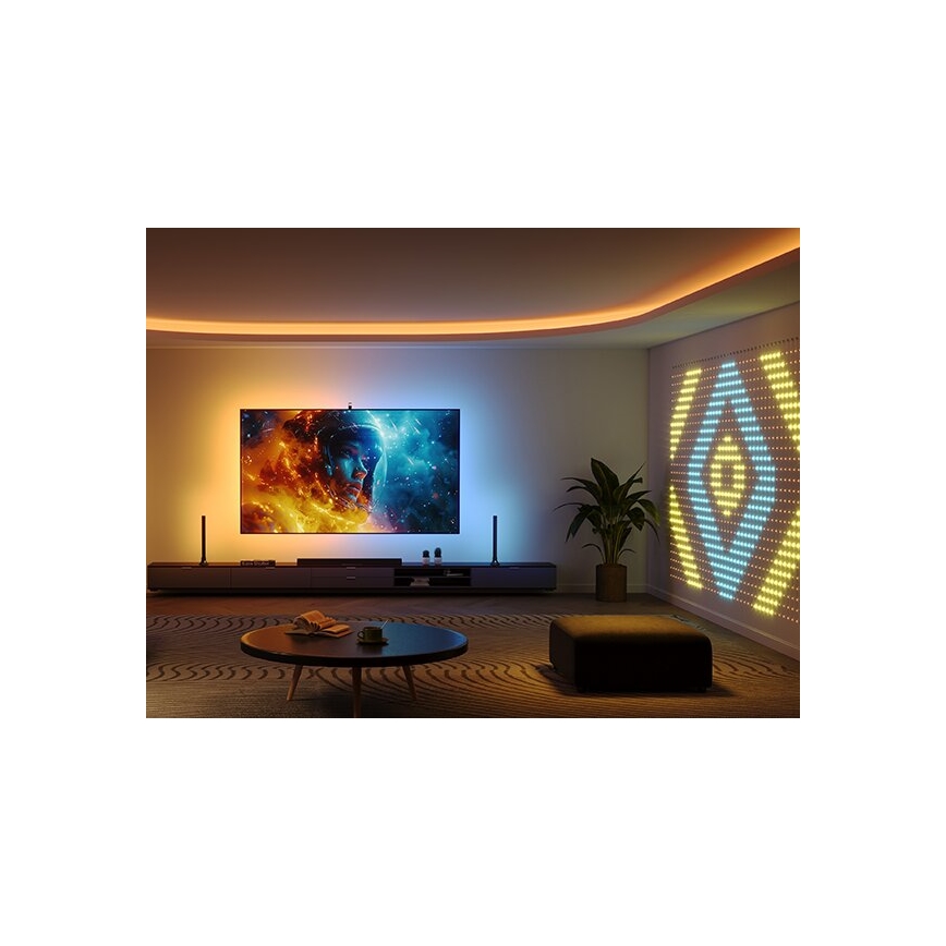 Govee - KOMPLEKT 2x Backlight TV 55-65" SMART LED taustvalgustus RGBICW Wi-Fi