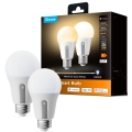 Govee - Komplekt 2x hämardatav LED-pirn nutikas MATTER A60 E27/9W/230V 2700-6500K Wi-Fi