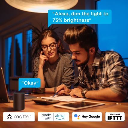 Govee - Komplekt 2x hämardatav LED-pirn nutikas MATTER A60 E27/9W/230V 2700-6500K Wi-Fi