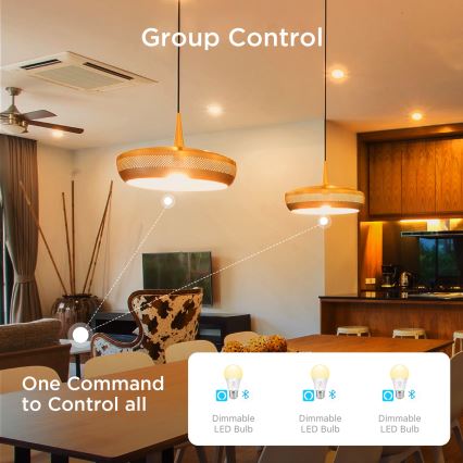 Govee - Komplekt 2x hämardatav LED-pirn nutikas MATTER A60 E27/9W/230V 2700-6500K Wi-Fi