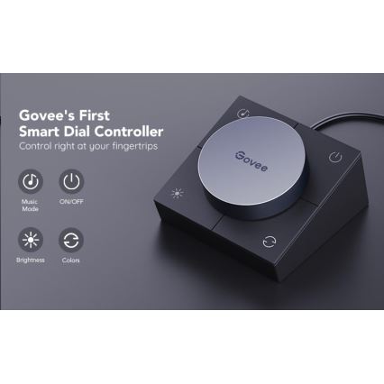 Govee - KOMPLEKT 2x Smart Gaming Wi-Fi LED RGBIC paneelid + Smart Dual + kaugjuhtimispult