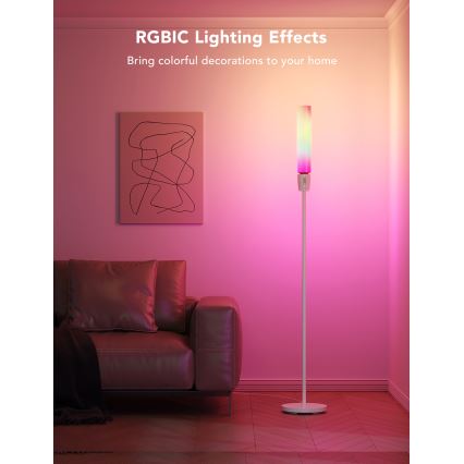 Govee - LED Hämardatav põrandalamp CYLINDER SMART RGBICWW 2200-6500K