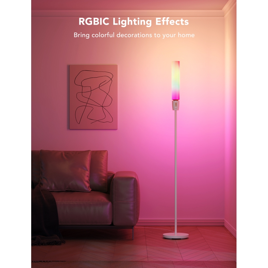 Govee - LED Hämardatav põrandalamp CYLINDER SMART RGBICWW 2200-6500K