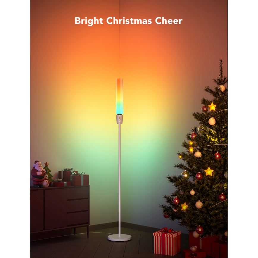 Govee - LED Hämardatav põrandalamp CYLINDER SMART RGBICWW 2200-6500K