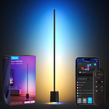 Govee - LED Põrandalamp kõlariga Pro RGBICWW 2200-6500K Wi-Fi + kaugjuhtimispult
