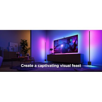 Govee - LED Põrandalamp Smart MATTER LED RGBICWW 2200-6500K Wi-Fi + kaugjuhtimispult