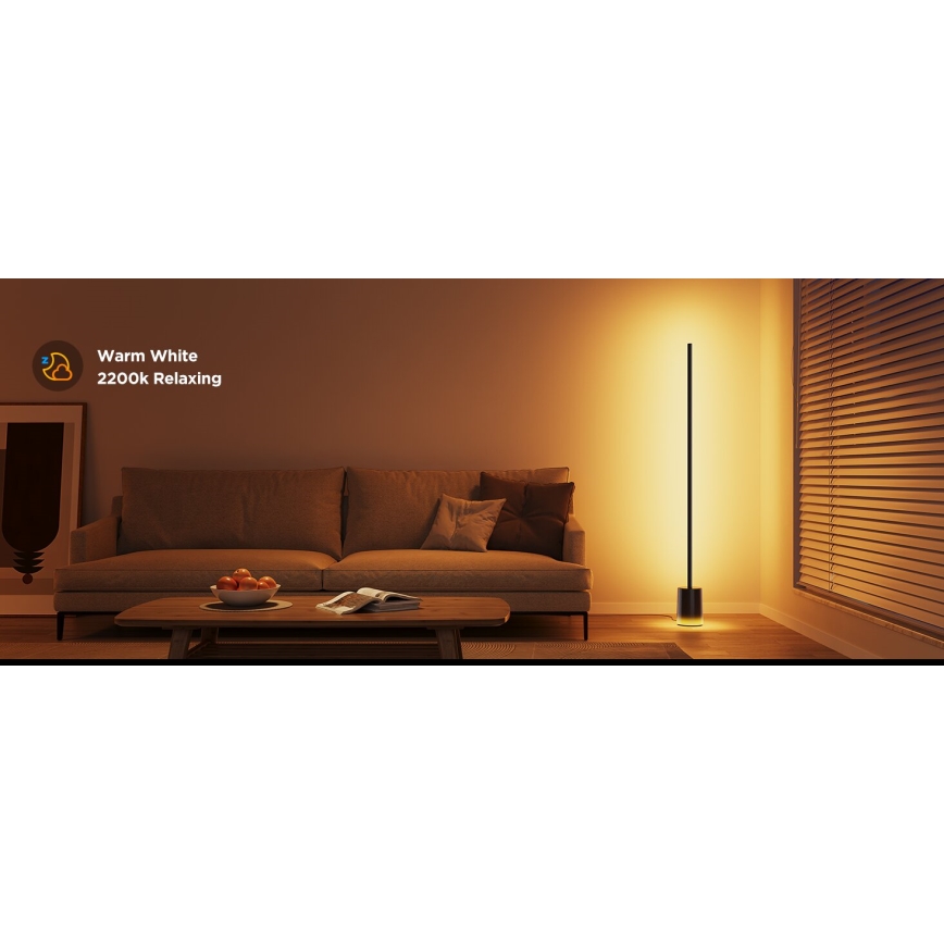 Govee - LED Põrandalamp Smart MATTER LED RGBICWW 2200-6500K Wi-Fi + kaugjuhtimispult