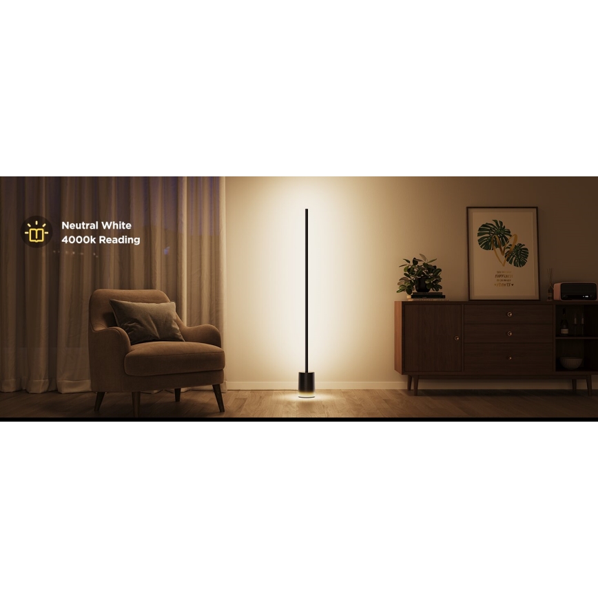Govee - LED Põrandalamp Smart MATTER LED RGBICWW 2200-6500K Wi-Fi + kaugjuhtimispult
