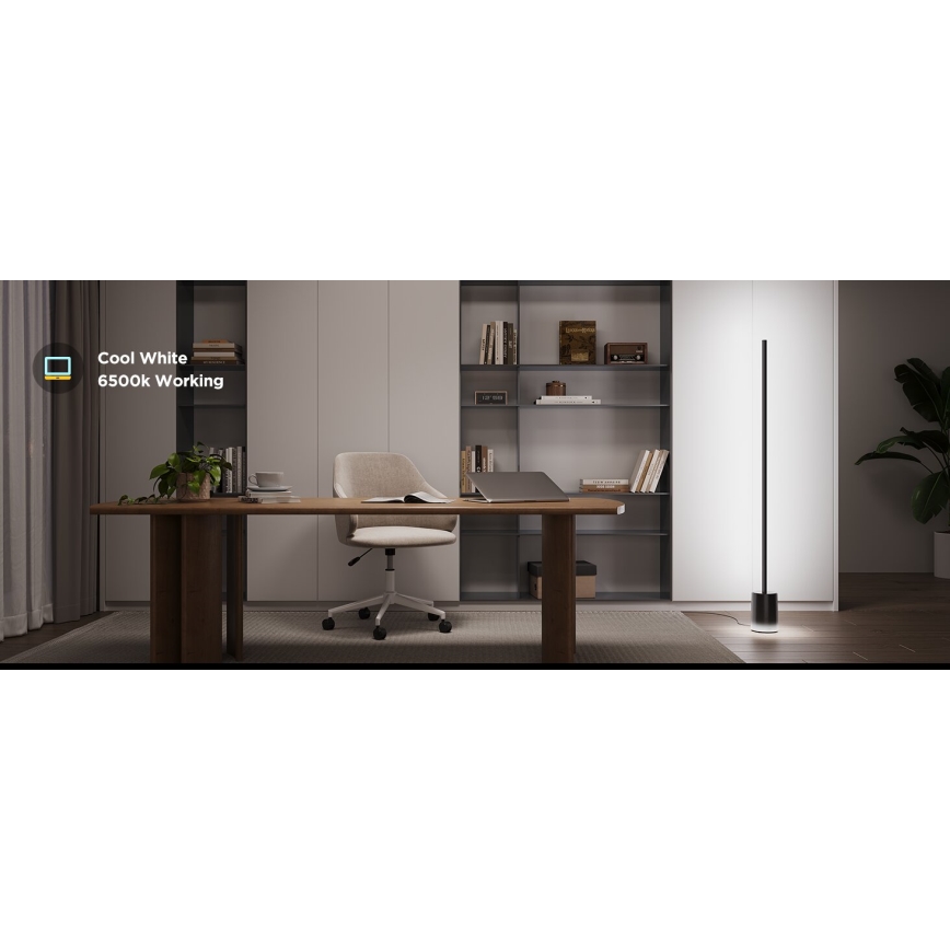 Govee - LED Põrandalamp Smart MATTER LED RGBICWW 2200-6500K Wi-Fi + kaugjuhtimispult