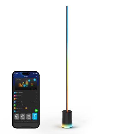 Govee - LED Põrandalamp Smart MATTER LED RGBICWW 2200-6500K Wi-Fi + kaugjuhtimispult