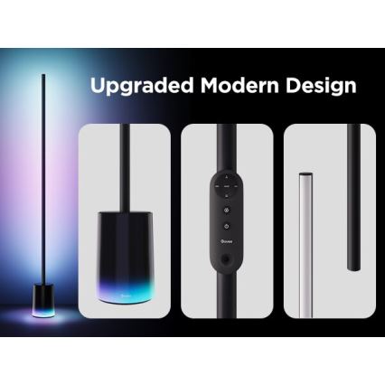 Govee - LED Põrandalamp Smart MATTER LED RGBICWW 2200-6500K Wi-Fi + kaugjuhtimispult