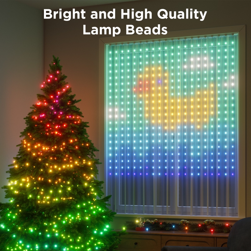 Govee - LED RGB Hämardatav väli dekoratiivne kett LED/15W/230V IP65 Wi-Fi