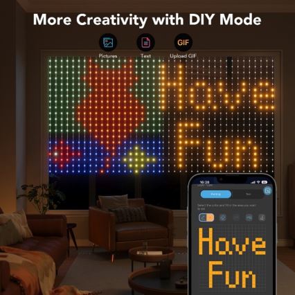 Govee - LED RGB Hämardatav väli dekoratiivne kett LED/15W/230V IP65 Wi-Fi