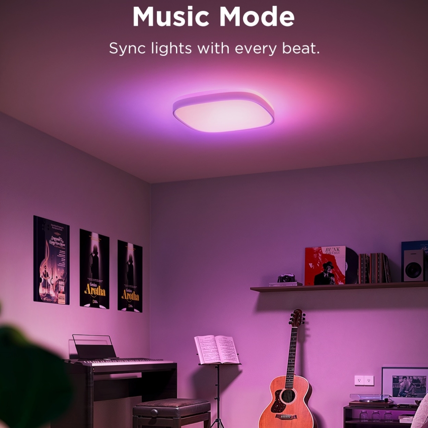 Govee - LED RGBIC Hämardatav laevalgusti LED/24W/230V 2700-6500K Wi-Fi