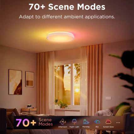 Govee - LED RGBIC Hämardatav laevalgusti LED/49W/230V 2700-6500K Wi-Fi