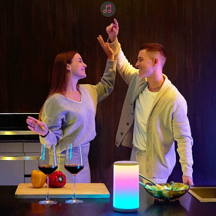 Govee - LED RGBIC Hämardatav laualamp AURA 2 2200-6500K Wi-Fi Matter