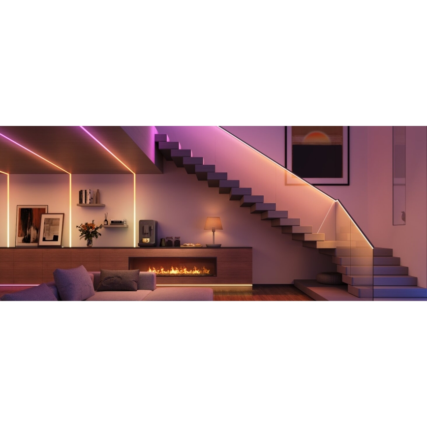 Govee - LED RGBICW Hämardatav valgusriba COB 3780 dioodid 3m Wi-Fi Matter