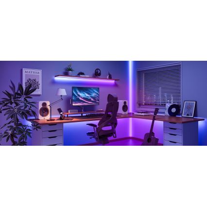 Govee - LED RGBICW Hämardatav valgusriba COB 3780 dioodid 3m Wi-Fi Matter