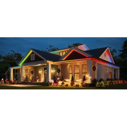 Govee - LED RGBICW Väli Valguskett 2700-6500K 20m Wi-Fi Matter IP66