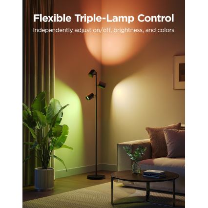 Govee - LED RGBICWW hämardatav põrandalamp TREE MATTER LED/48W/230V Wi-Fi