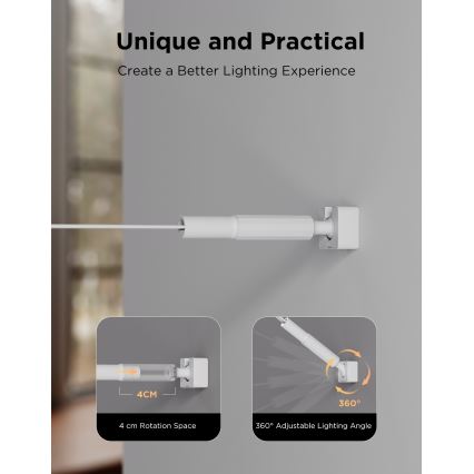 Govee - LED RGBICWW riputatav LED-riba LED/36W/24V 4m Skyline Matter Wi-Fi