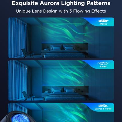Govee - LED RGBW Galaxy Valgusprojektor Pro Wi-Fi Matter