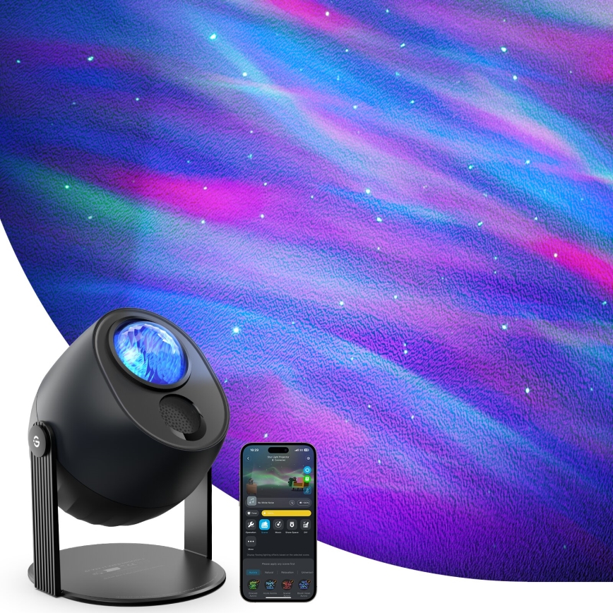 Govee - LED RGBW Galaxy Valgusprojektor Pro Wi-Fi Matter