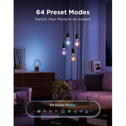 Govee - LED RGBWW hämardatav pirn Smart MATTER G80 E27/5W/230V 2700-6500K Wi-Fi