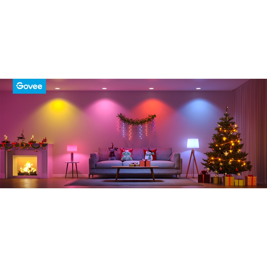 Govee - LED RGBWW Pirn Smart E27/12W/230V 2700-6500K Wi-Fi