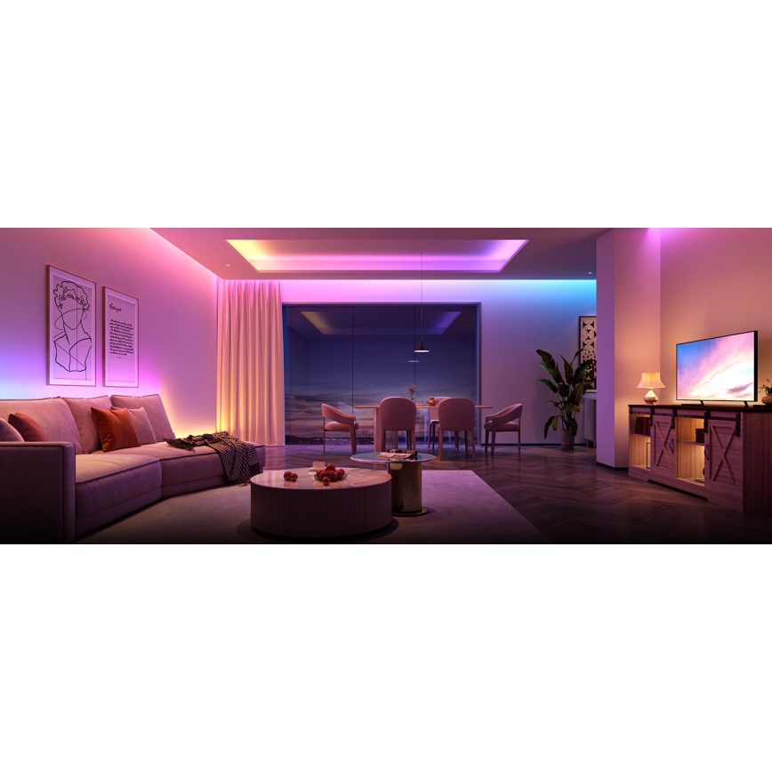 Govee - LED RGBWWIC Hämardatav pikendus riba Riba Valgustus 2 Pro 1m Wi-Fi Matter