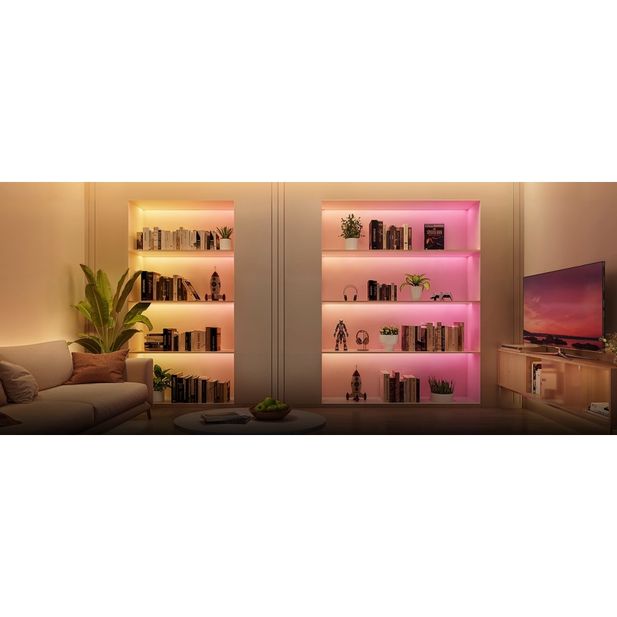 Govee - LED RGBWWIC Hämardatav pikendus riba Riba Valgustus 2 Pro 1m Wi-Fi Matter