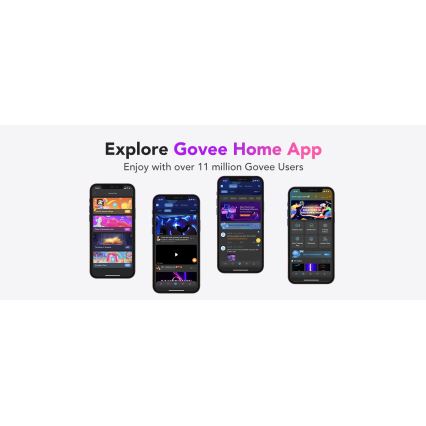 Govee - M1 PRO PREMIUM Smart RGBICW+ LED Valgusriba 2m Wi-Fi Matter